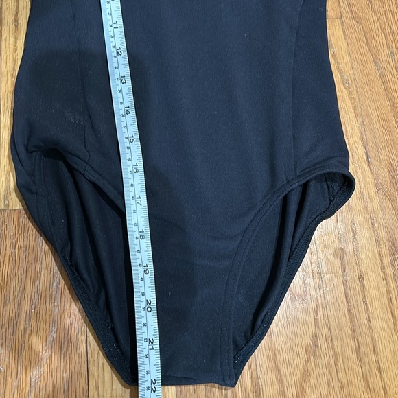 Capezio dance leotard. Black. Size medium. - Picture 8 of 8